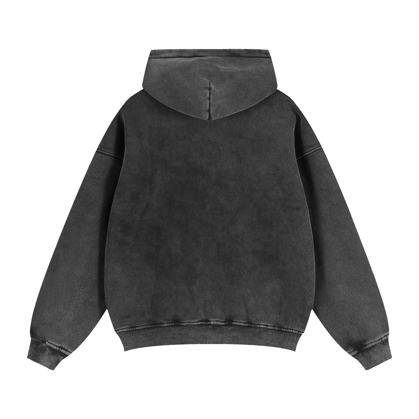 Poussé - Zip-Through Boxy Hoodie