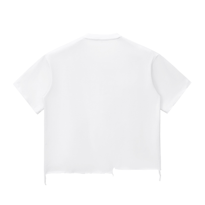 Poussé Raw-Hem Boxy T-Shirt
