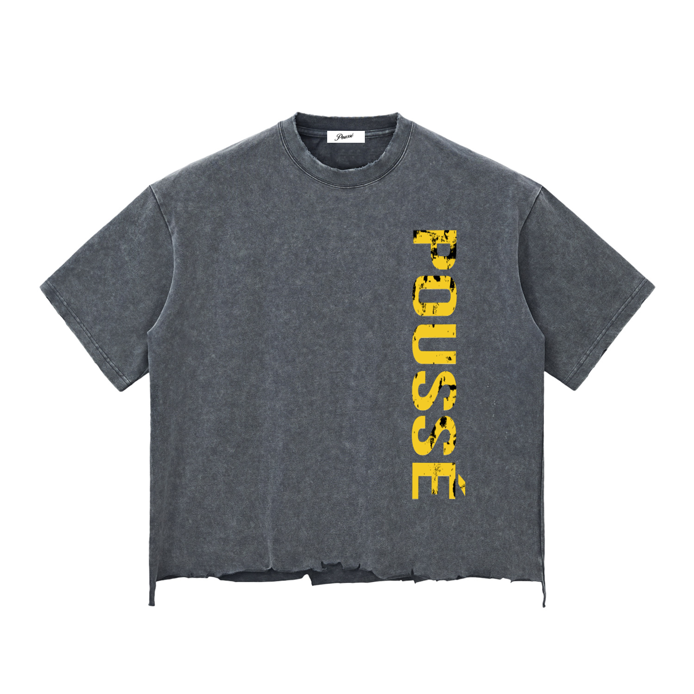 Poussé Raw-Hem Boxy T-Shirt