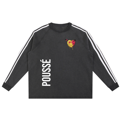 Poussé Contrast Tape Sweatshirt