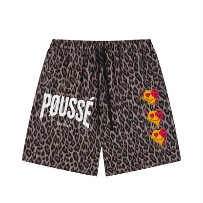 Poussé Leopard Hearts